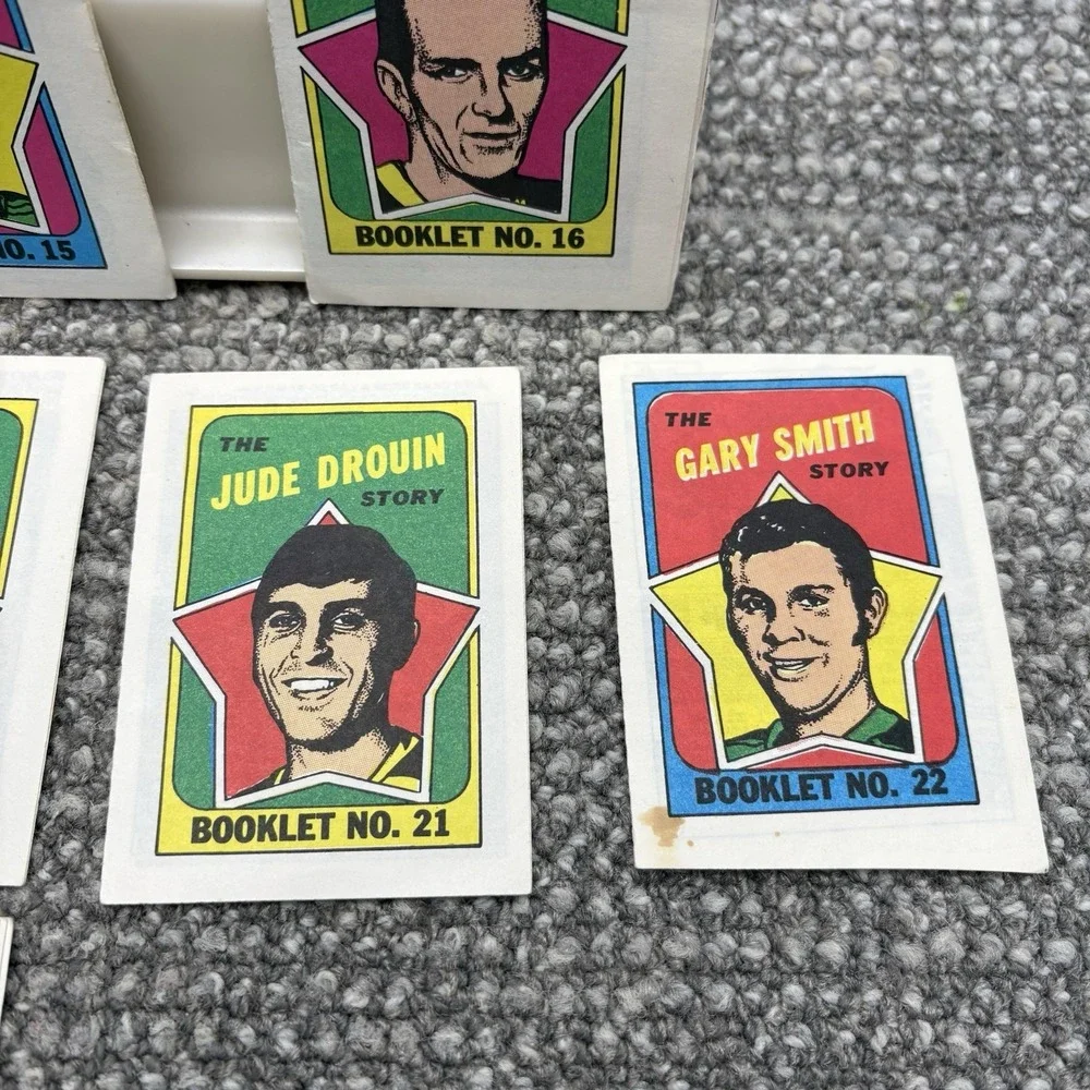 1971‎ Topps Hockey Booklets Complete Set 1-24 VTG Collectible Set